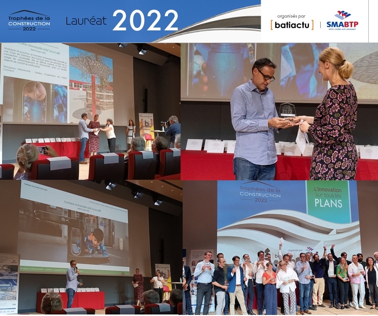 Water Connect Lauréat des Trophées de la Construction 2022.