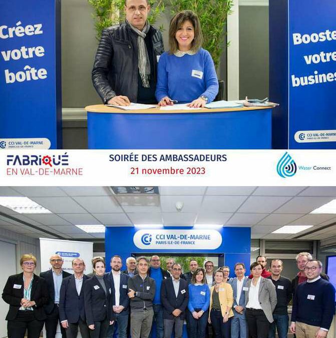 La société Water Connect à l’honneur lors de la grande soirée du Fabriqué en Val de Marne 94.