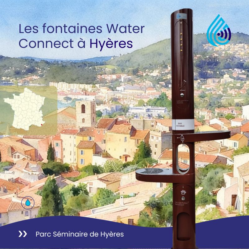 Fontaine Water Connect à Hyères
