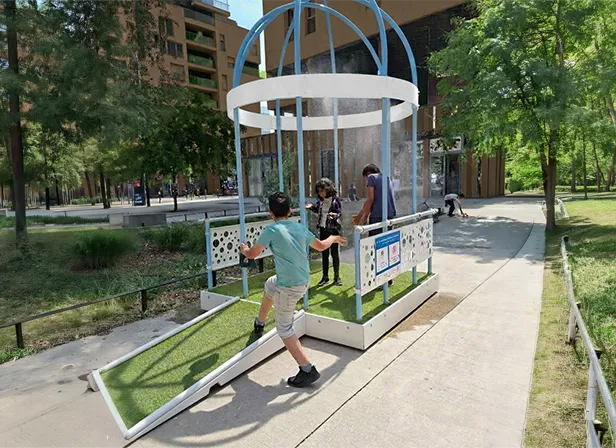 Kiosque rafraîchissant Ilo'o